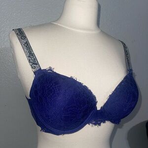 Victoria secret vibrant Blue Bra